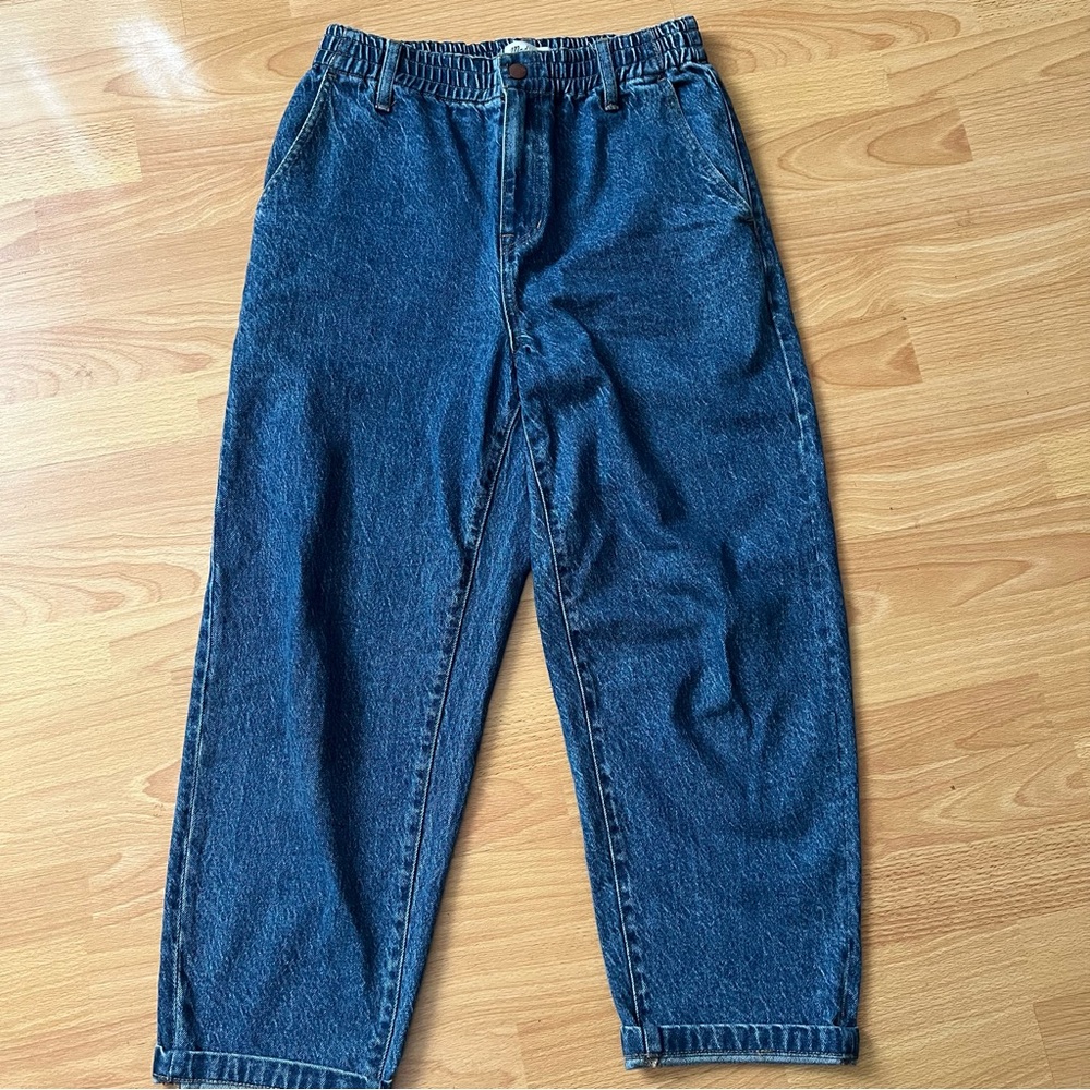 Madewell Pull-On Balloon Jeans